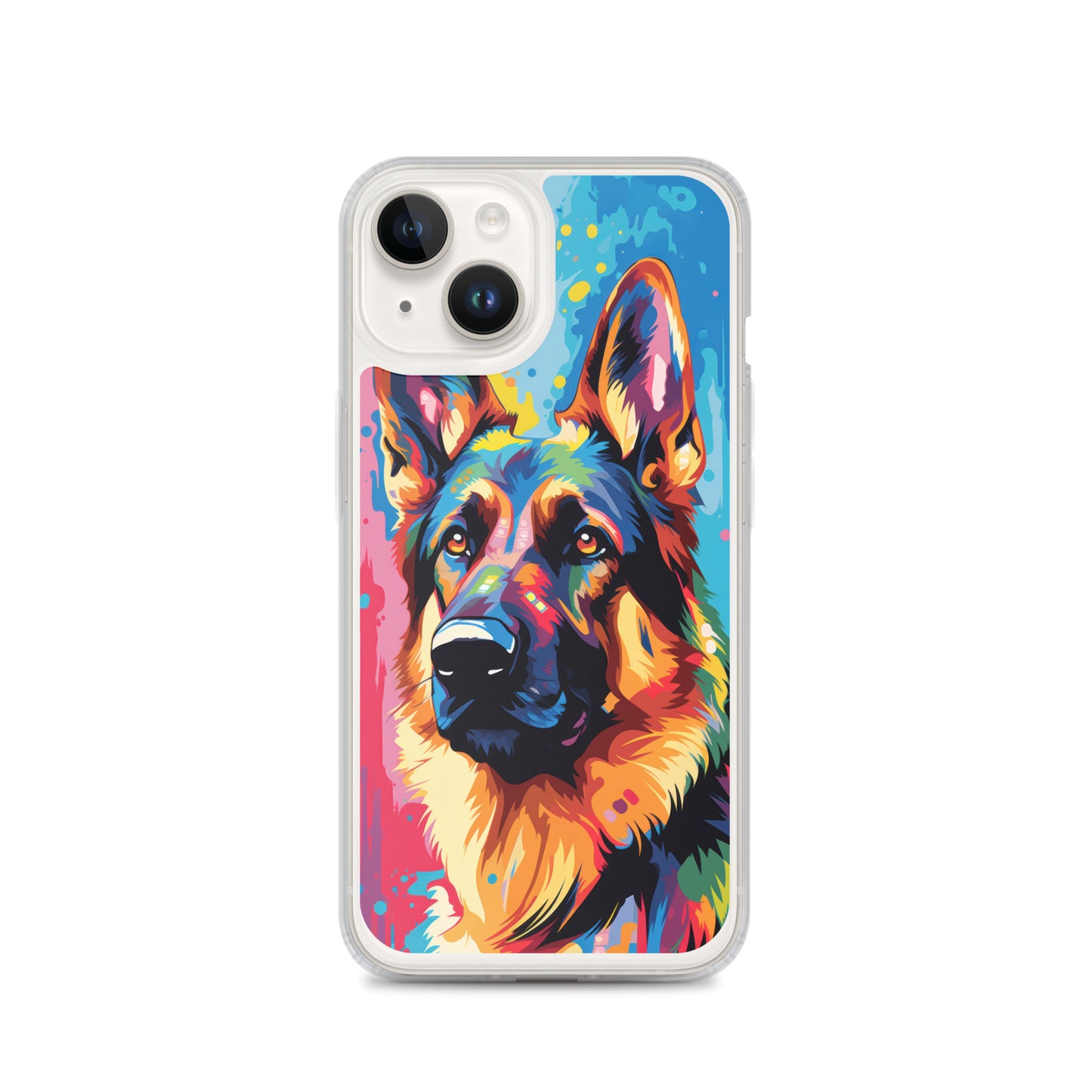 iPhone Case Painted German Shepherd