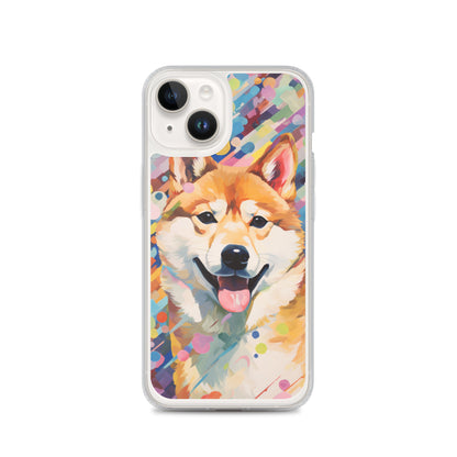 iPhone Case Painted Shiba Inu