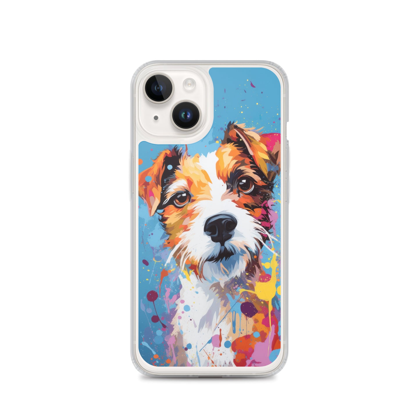 iPhone Case Painted Jack Russell Terrier