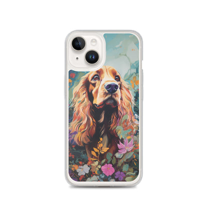 iPhone Case Painted Cocker Spaniel