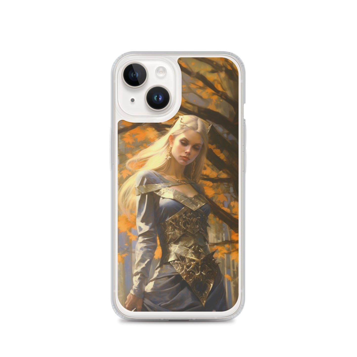 Dungeons and Dragons Female Elf iPhone Case