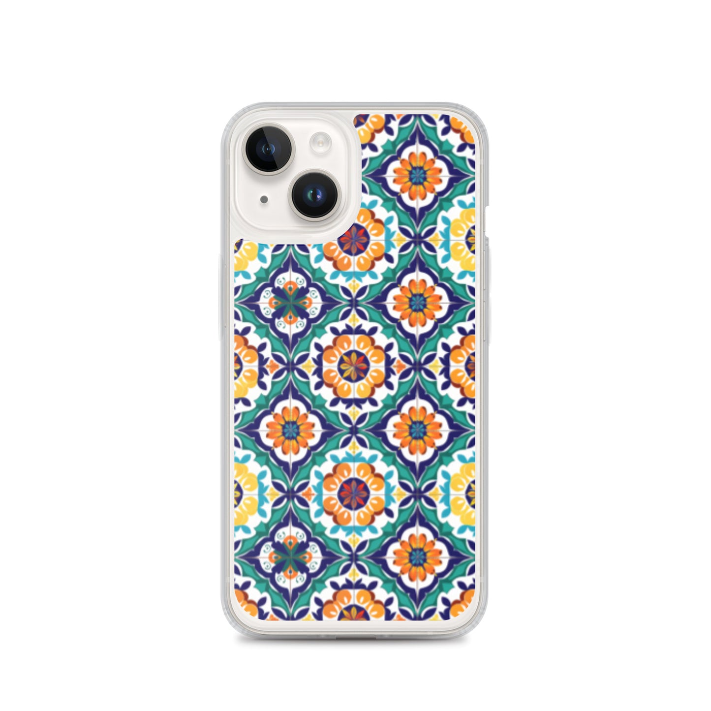 iPhone Case Talavera Tiles Green and Blue
