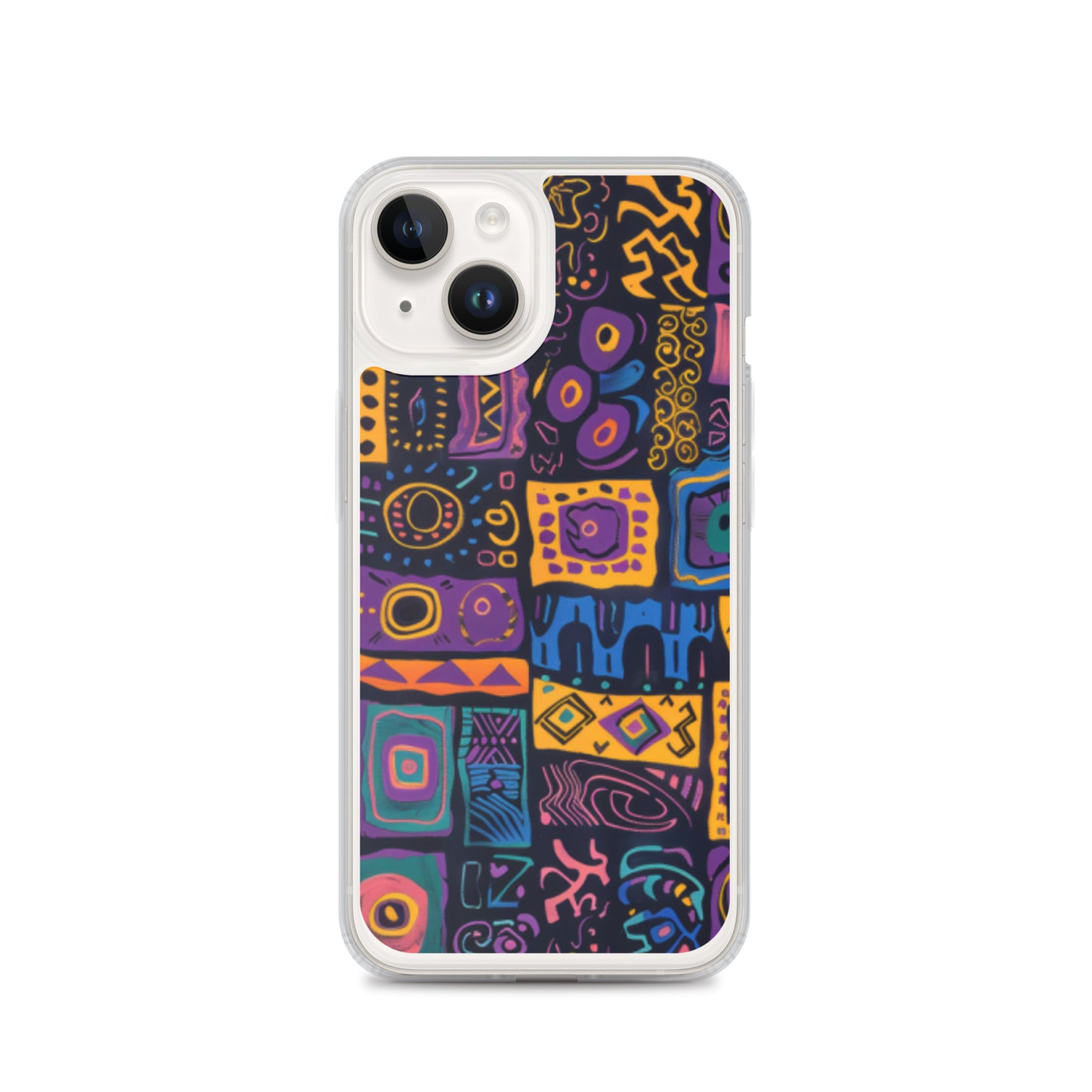 iPhone Case Colorful Yemanja Pattern