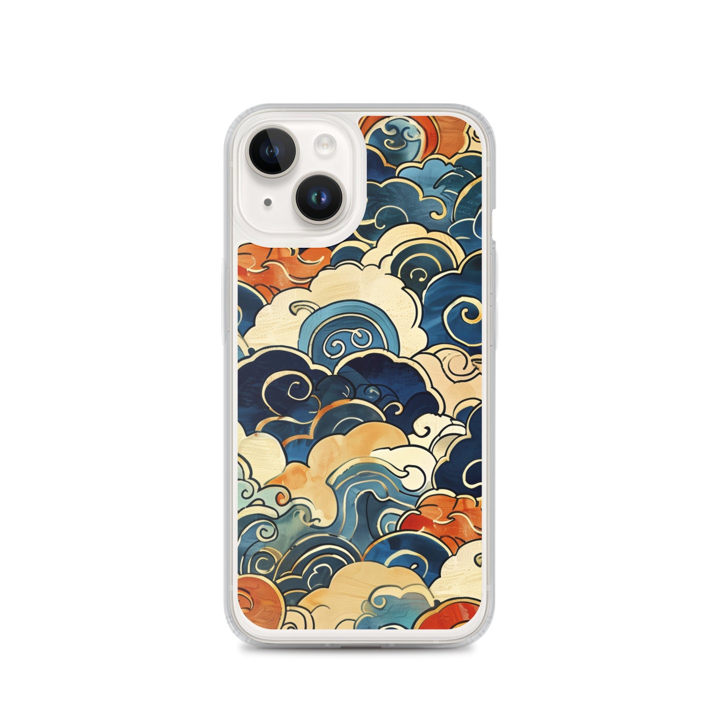 iPhone Case Stylized Clouds