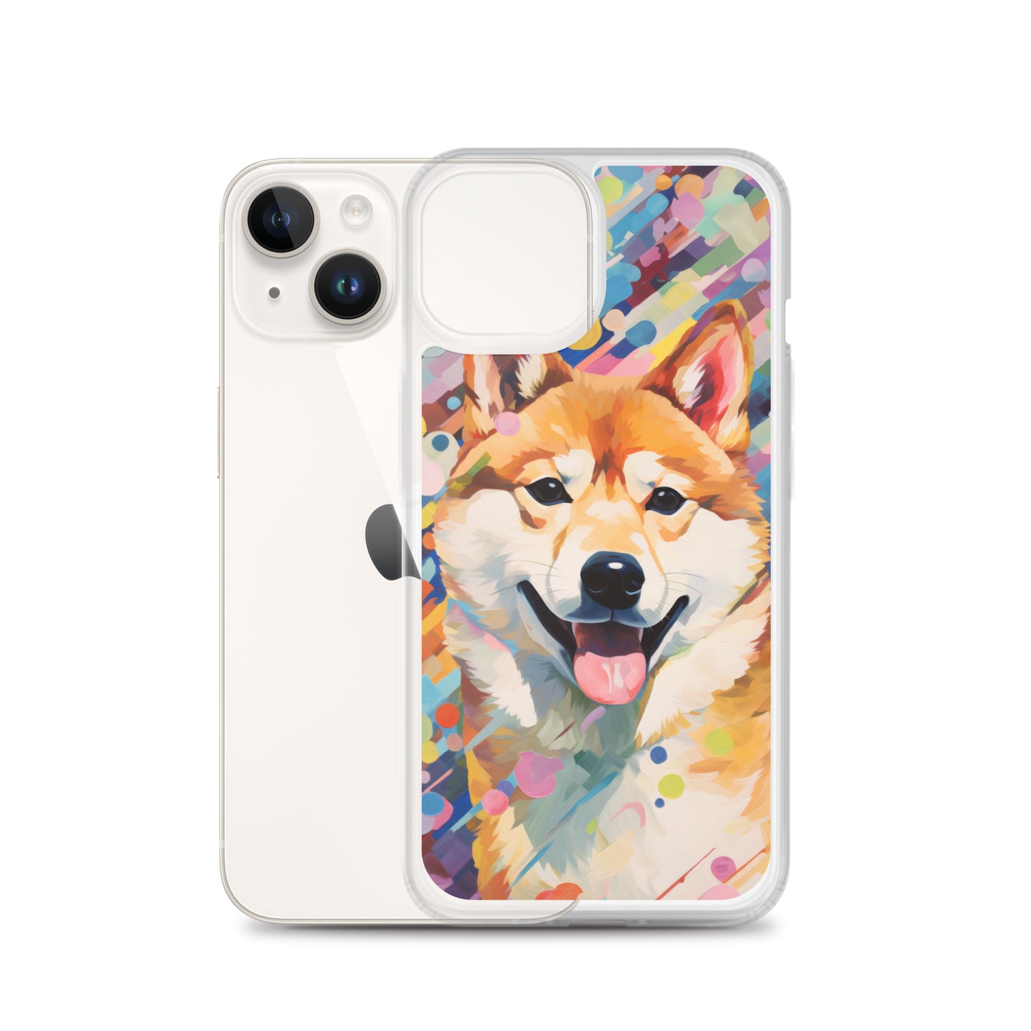 iPhone Case Painted Shiba Inu