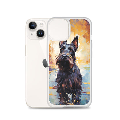 iPhone Case Painted Scottish Terrier
