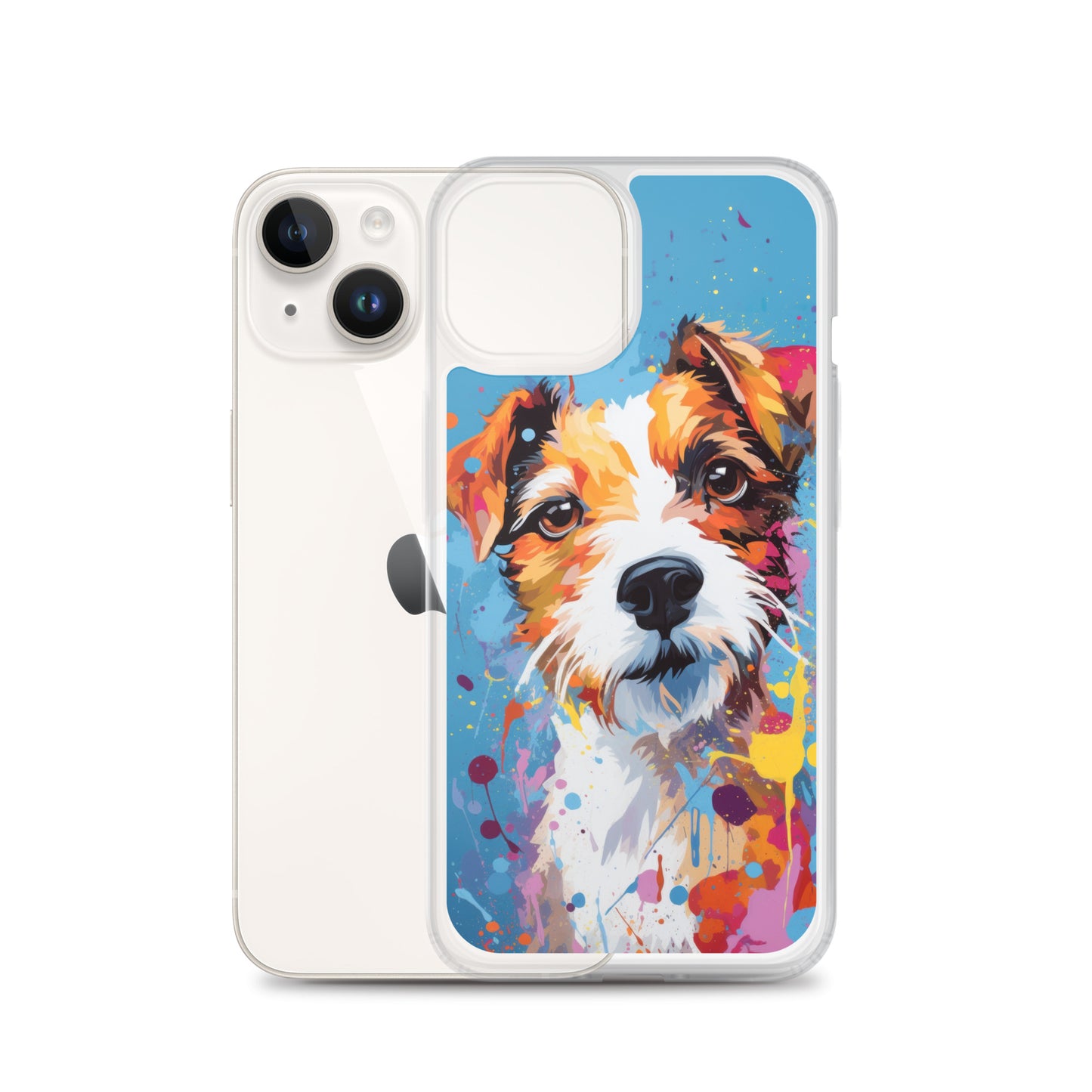 iPhone Case Painted Jack Russell Terrier