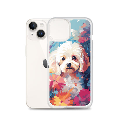 iPhone Case Painted Bichon Frise