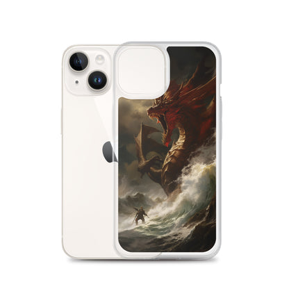 Dragon Battle iPhone Case
