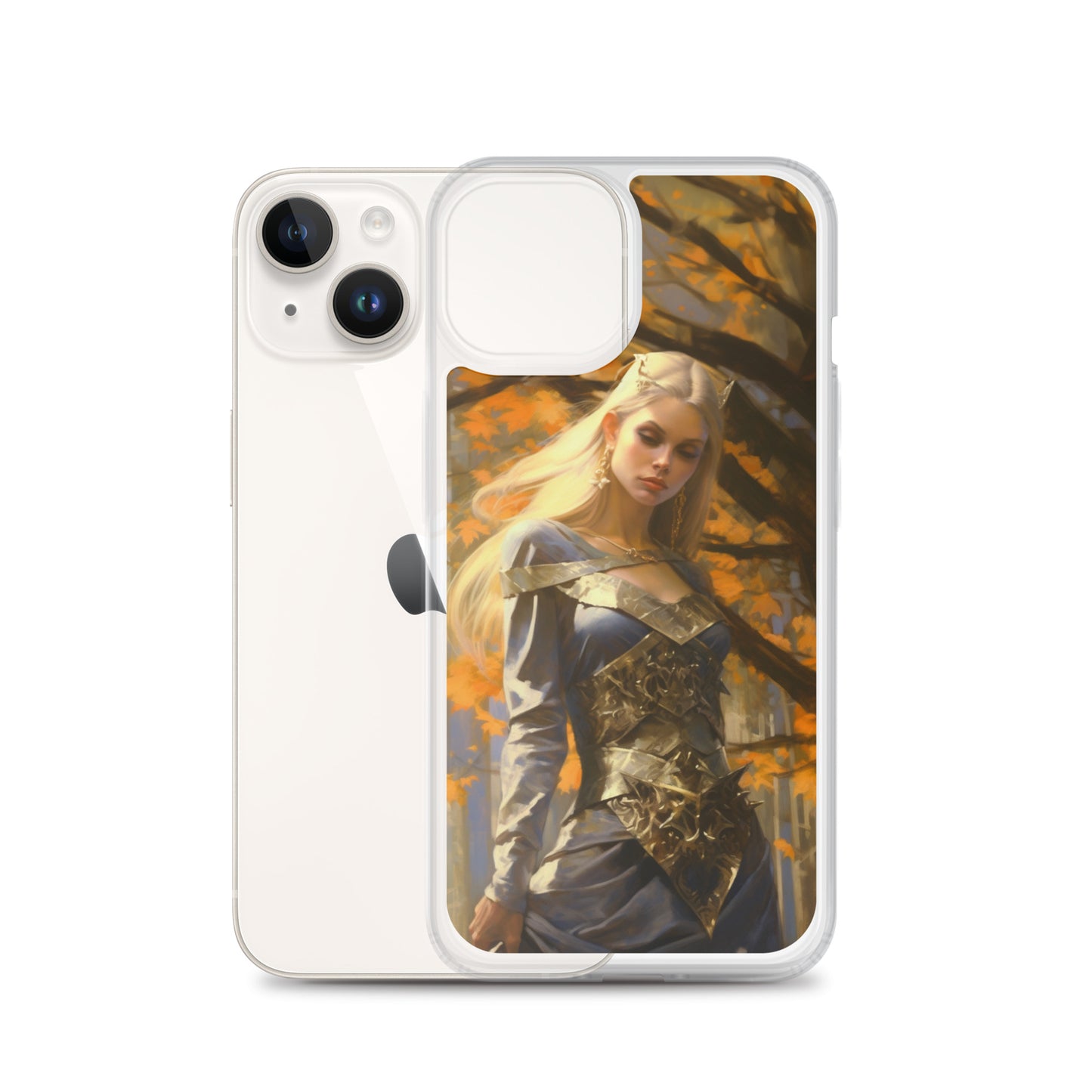 Dungeons and Dragons Female Elf iPhone Case