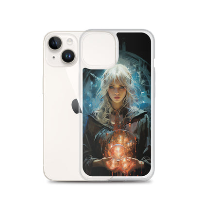 Dungeons and Dragons Female Elf Sorcerer iPhone Case