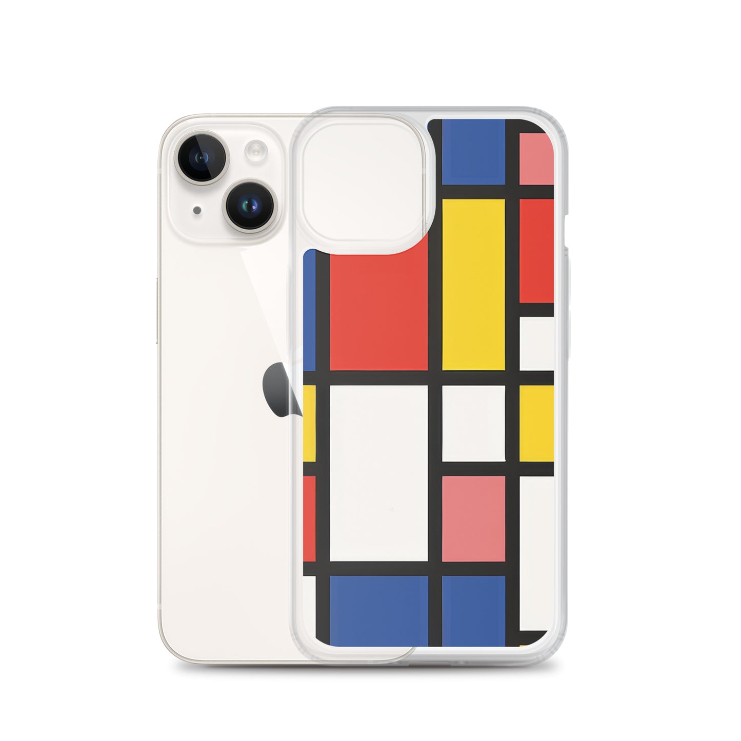 iPhone Case Colorful De Stijl