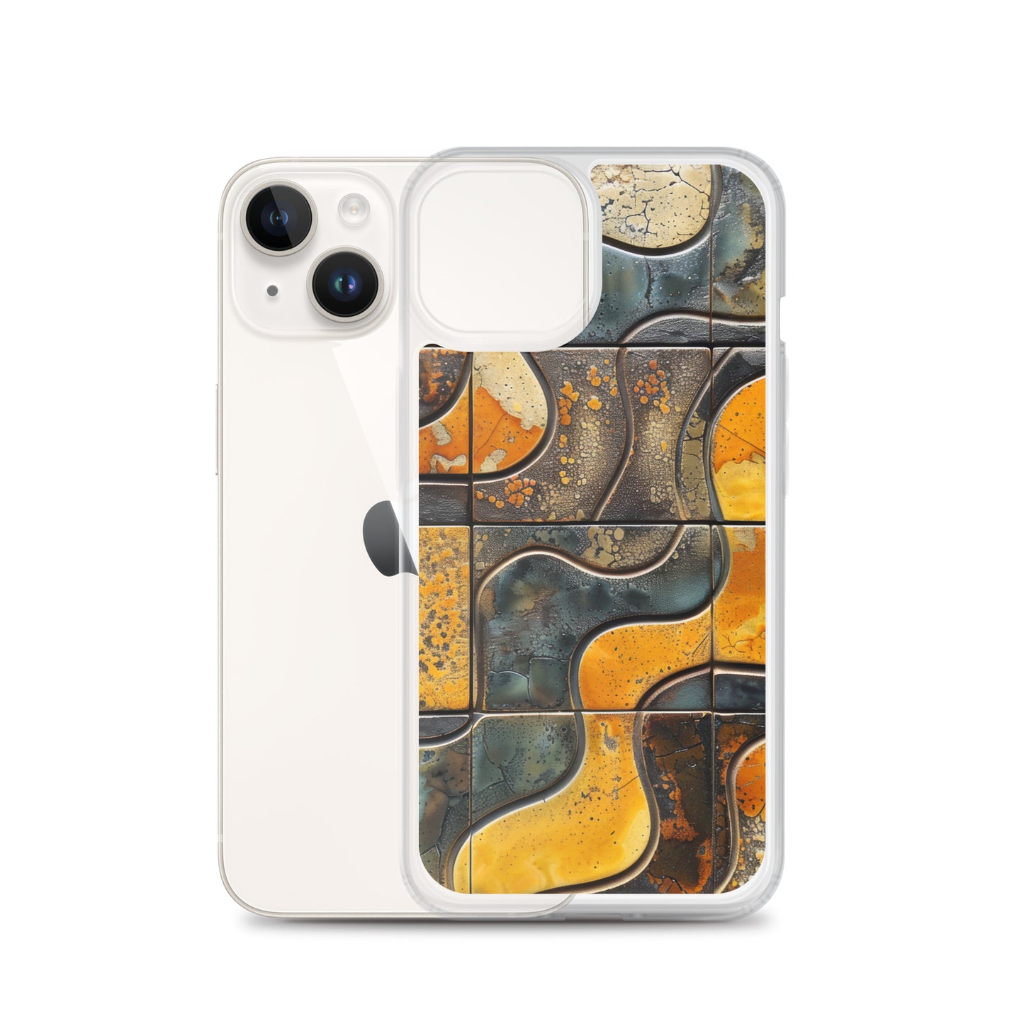 iPhone Case West German Lava Tile