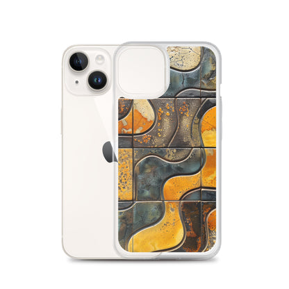 iPhone Case West German Lava Tile