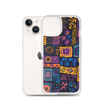 iPhone Case Colorful Yemanja Pattern