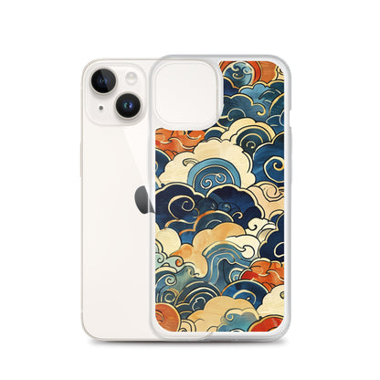 iPhone Case Stylized Clouds