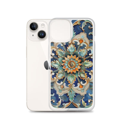 iPhone Case Malaysian Ceramic Tile Pattern