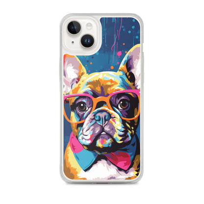 iPhone Case Painted Stylish French Bulldog