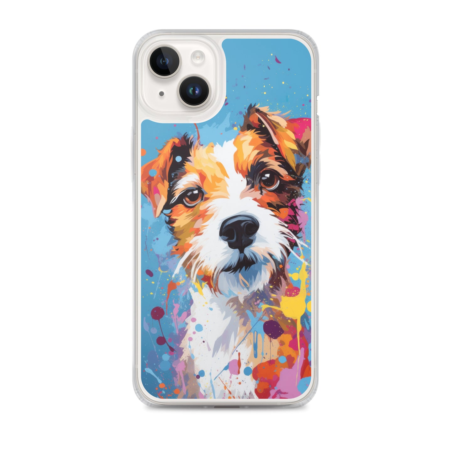 iPhone Case Painted Jack Russell Terrier