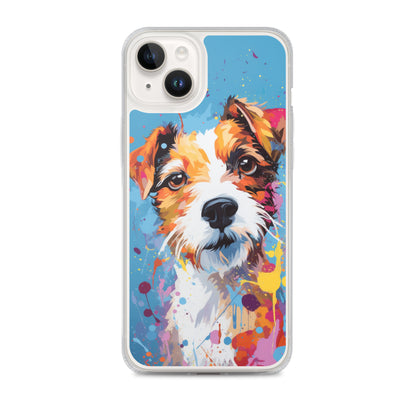iPhone Case Painted Jack Russell Terrier