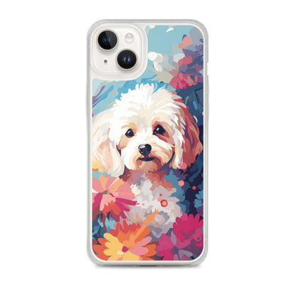 iPhone Case Painted Bichon Frise