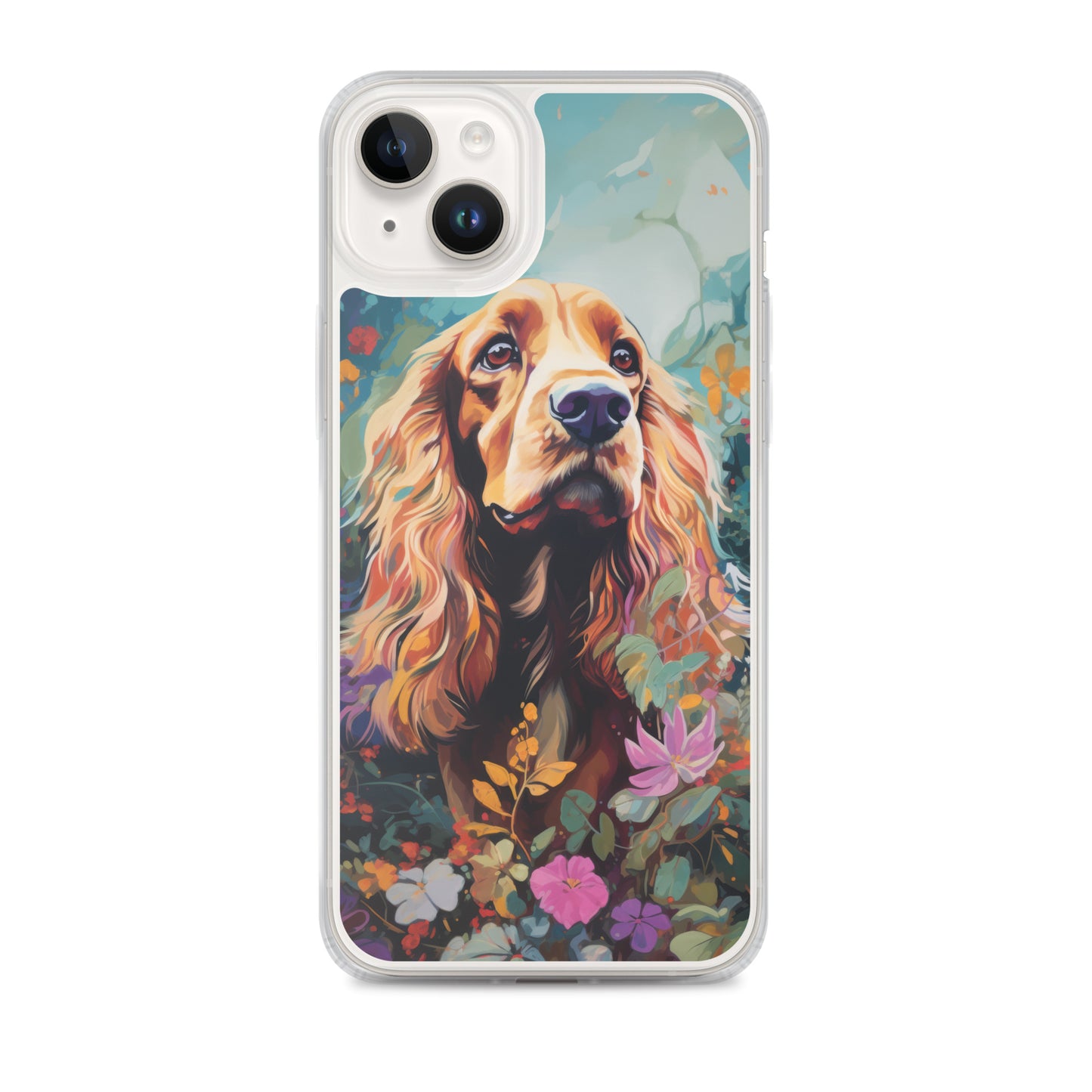 iPhone Case Painted Cocker Spaniel