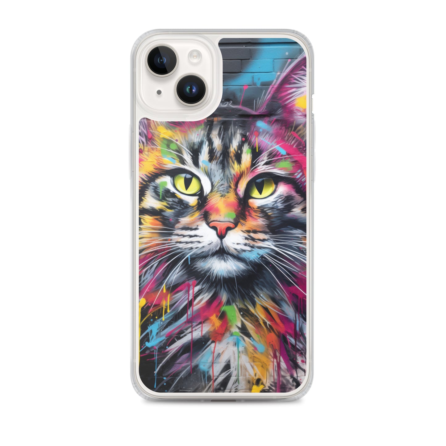 Graffiti Cat iPhone Case