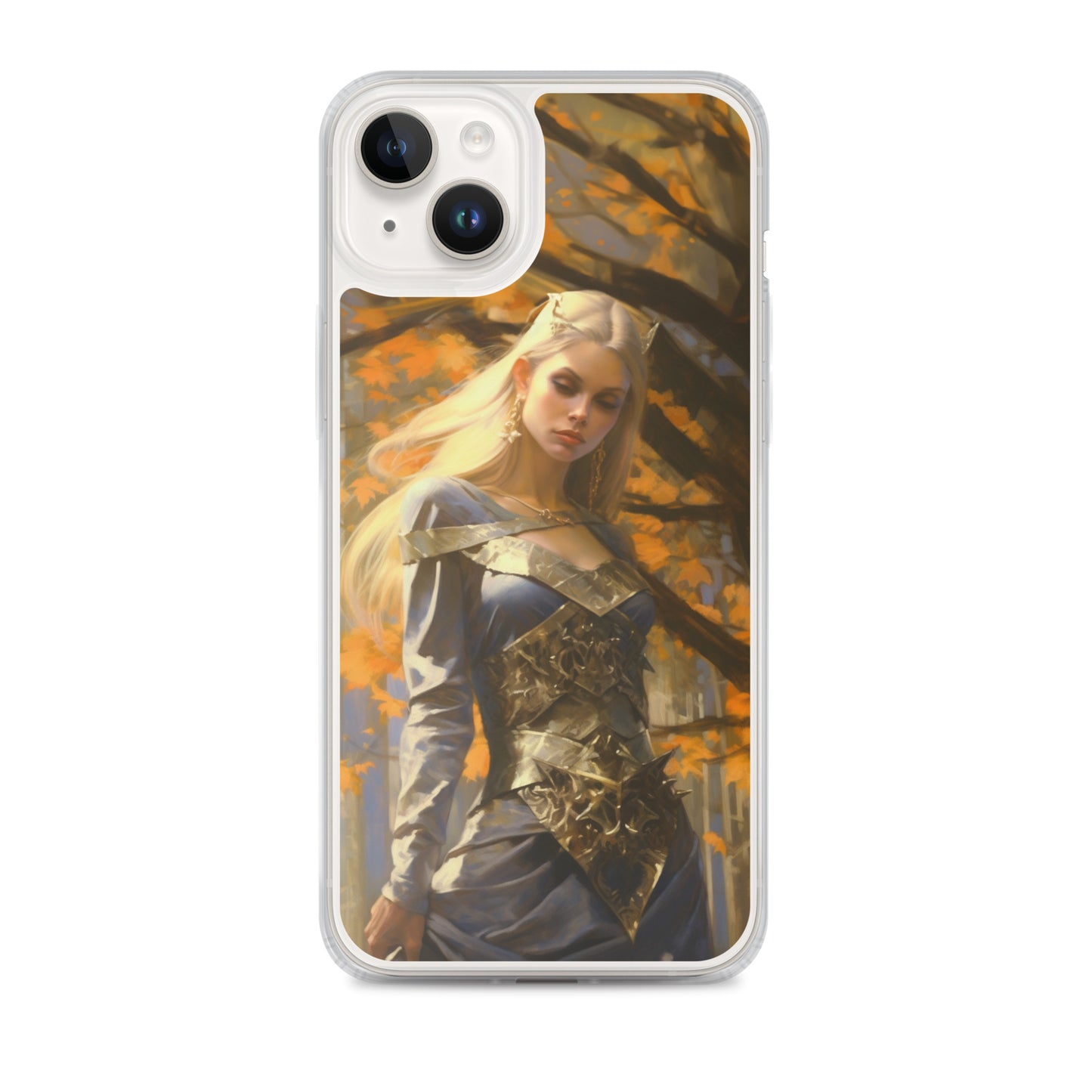 Dungeons and Dragons Female Elf iPhone Case