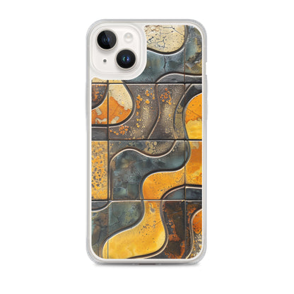 iPhone Case West German Lava Tile