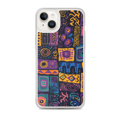 iPhone Case Colorful Yemanja Pattern