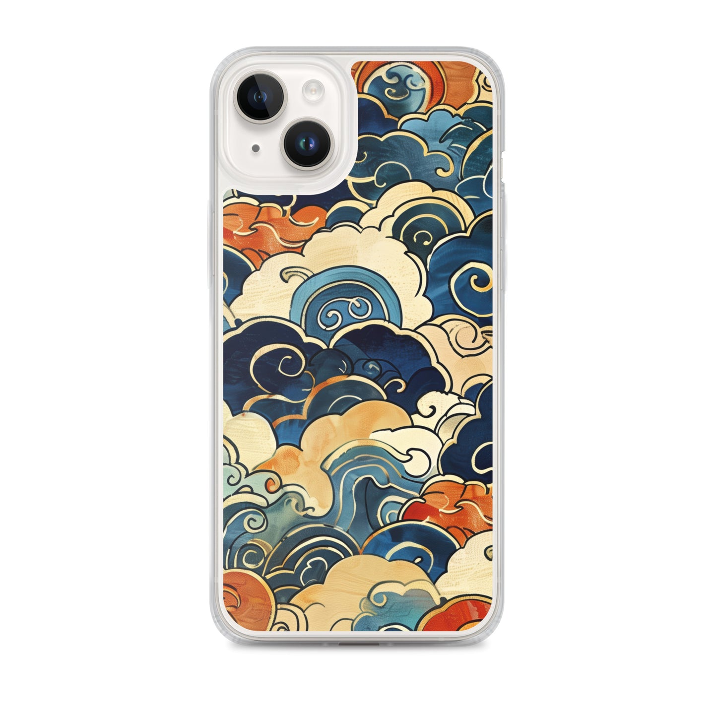 iPhone Case Stylized Clouds