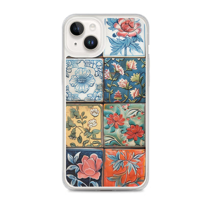 iPhone Case Colorful Majolilca Tiles