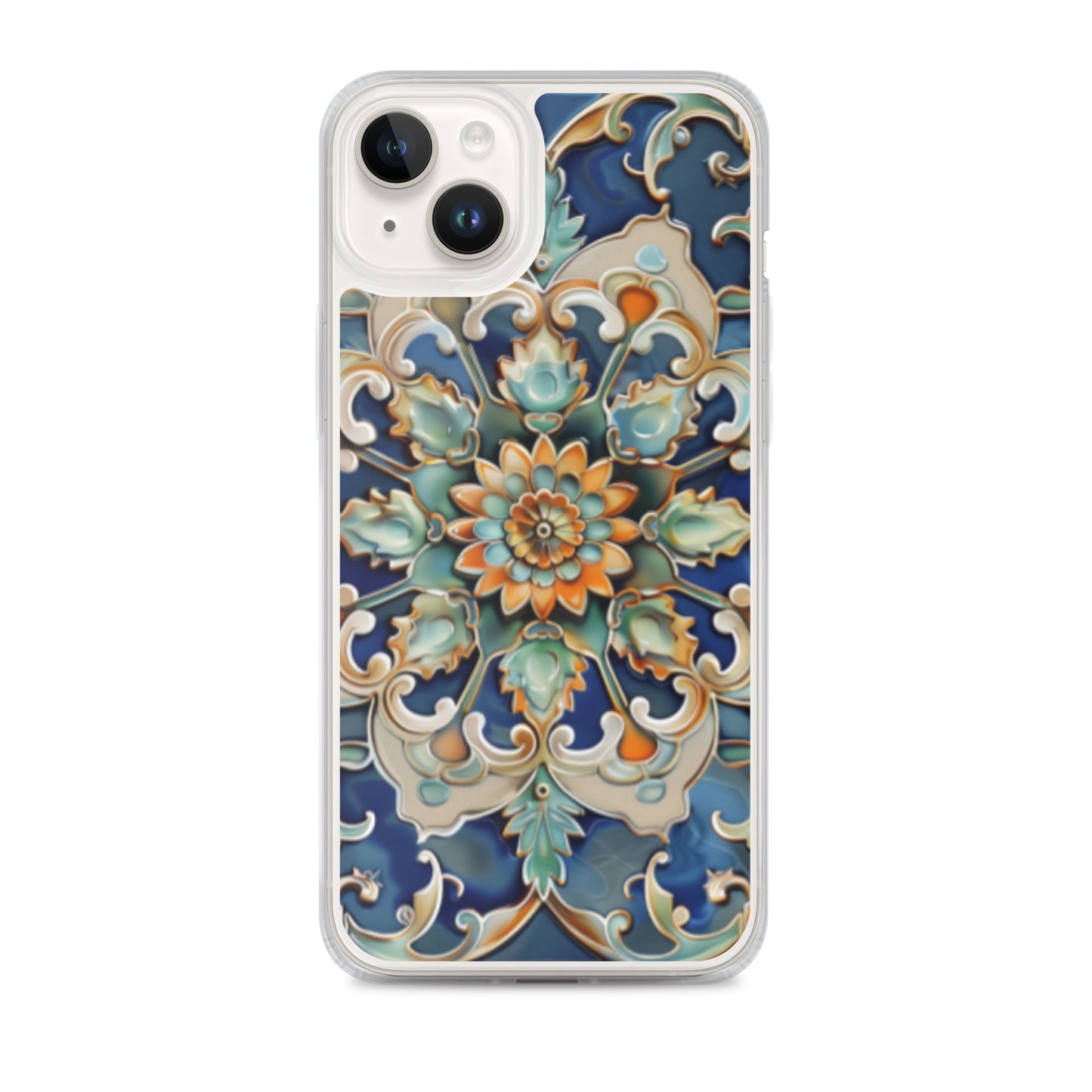 iPhone Case Malaysian Ceramic Tile Pattern