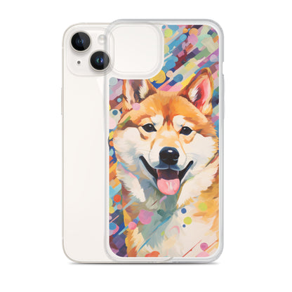iPhone Case Painted Shiba Inu