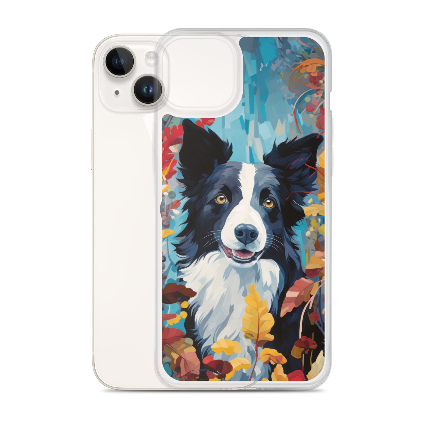 iPhone Case Painted Border Collie