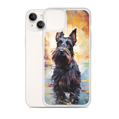iPhone Case Painted Scottish Terrier