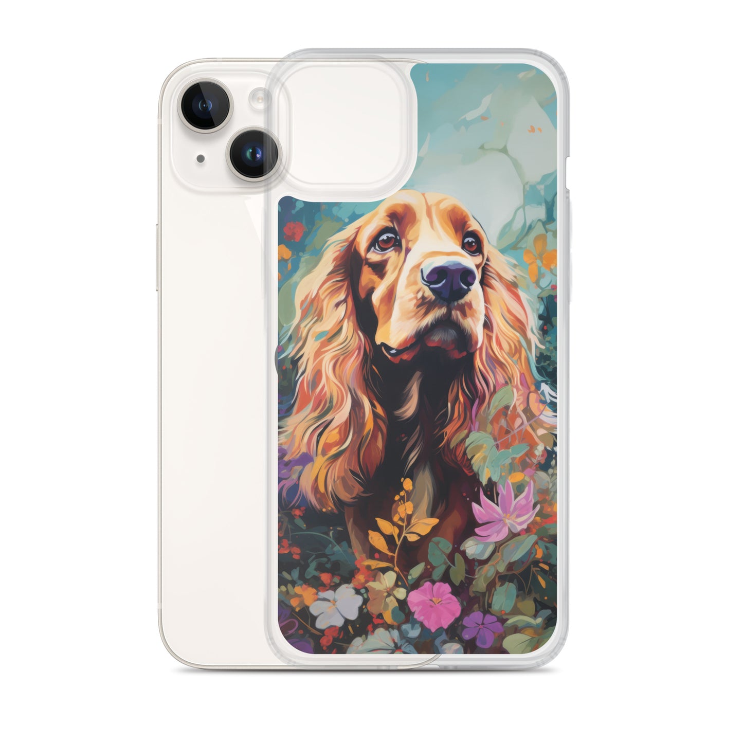 iPhone Case Painted Cocker Spaniel