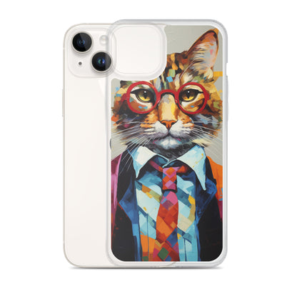 Business Cat iPhone Case