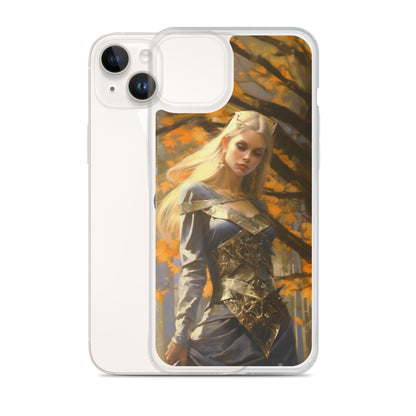 Dungeons and Dragons Female Elf iPhone Case
