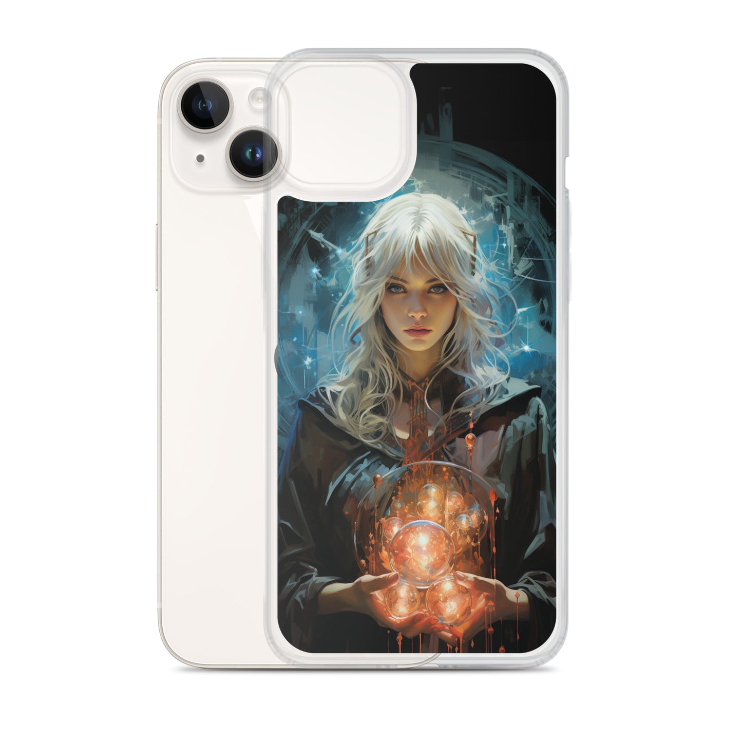 Dungeons and Dragons Female Elf Sorcerer iPhone Case