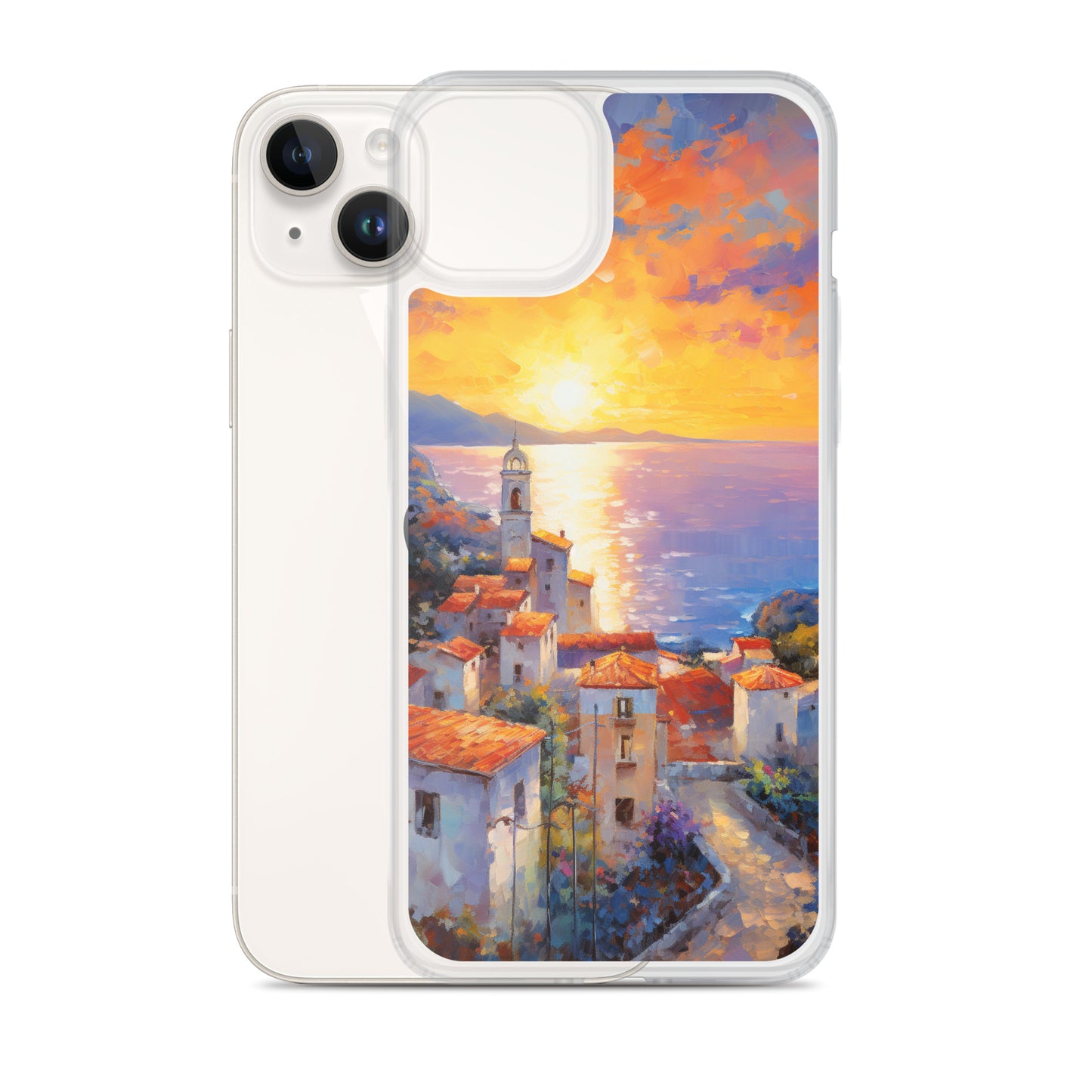 Seaside Village iPhone Case