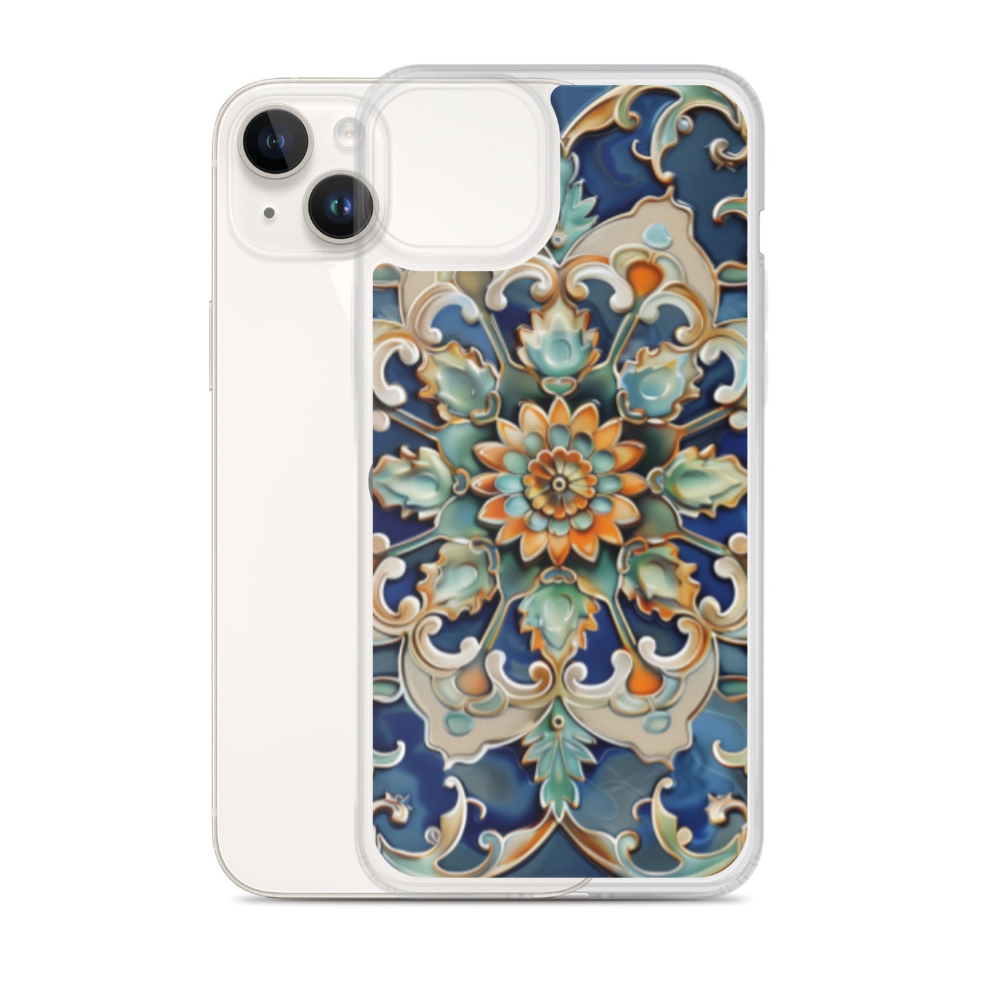 iPhone Case Malaysian Ceramic Tile Pattern