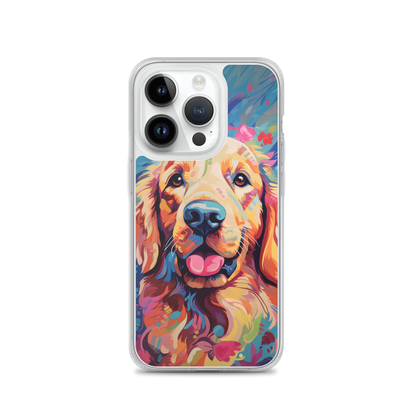 iPhone Case Painted Golden Retriever