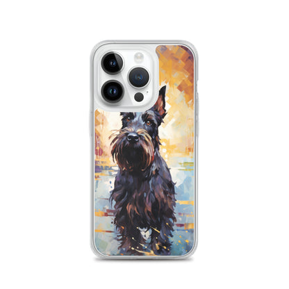 iPhone Case Painted Scottish Terrier