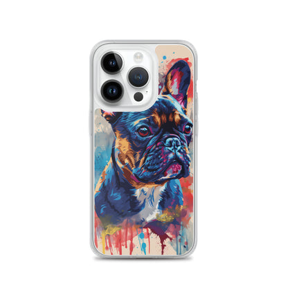 Painted French Bulldog iPhone Case
