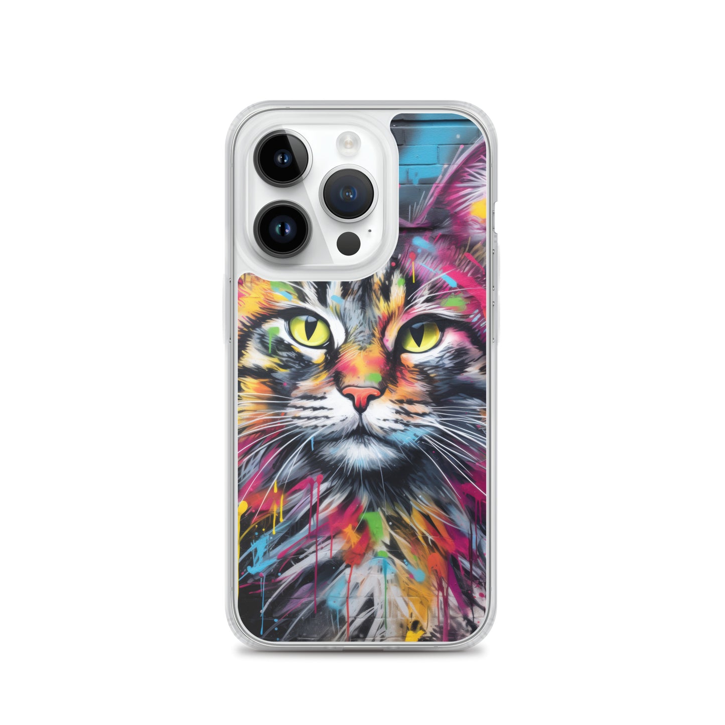 Graffiti Cat iPhone Case