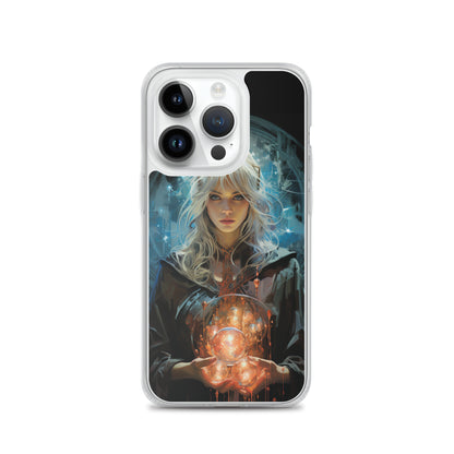 Dungeons and Dragons Female Elf Sorcerer iPhone Case