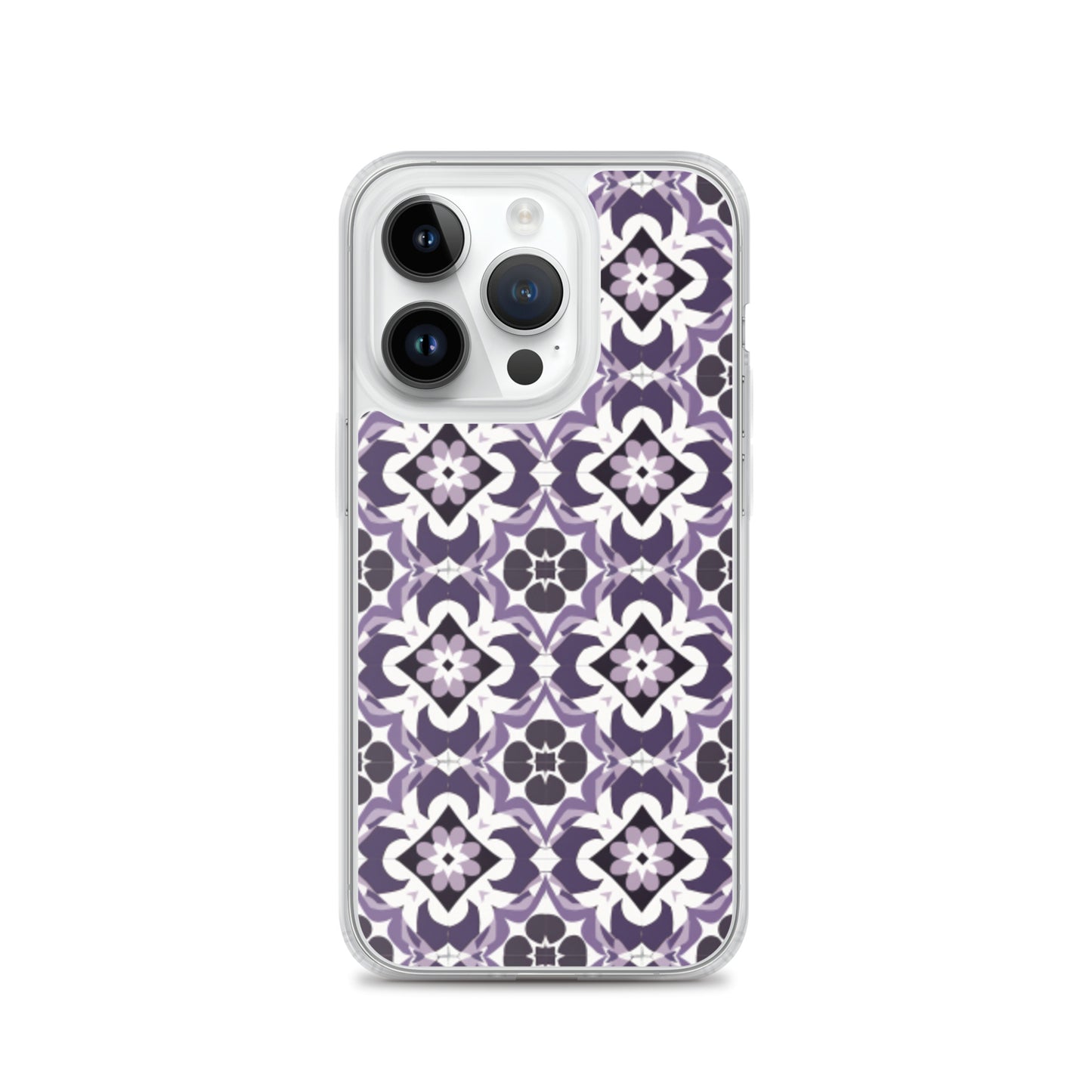 iPhone Case Purple Moroccan Style Tile