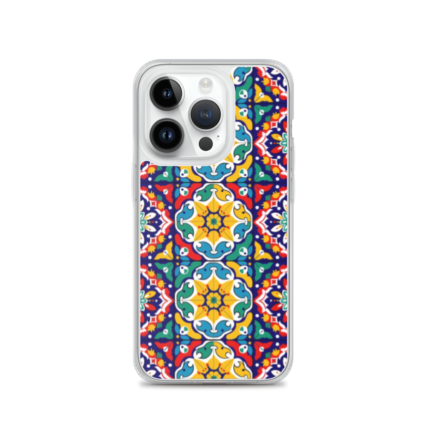 iPhone Case Talavera Tiles Red and Yellow