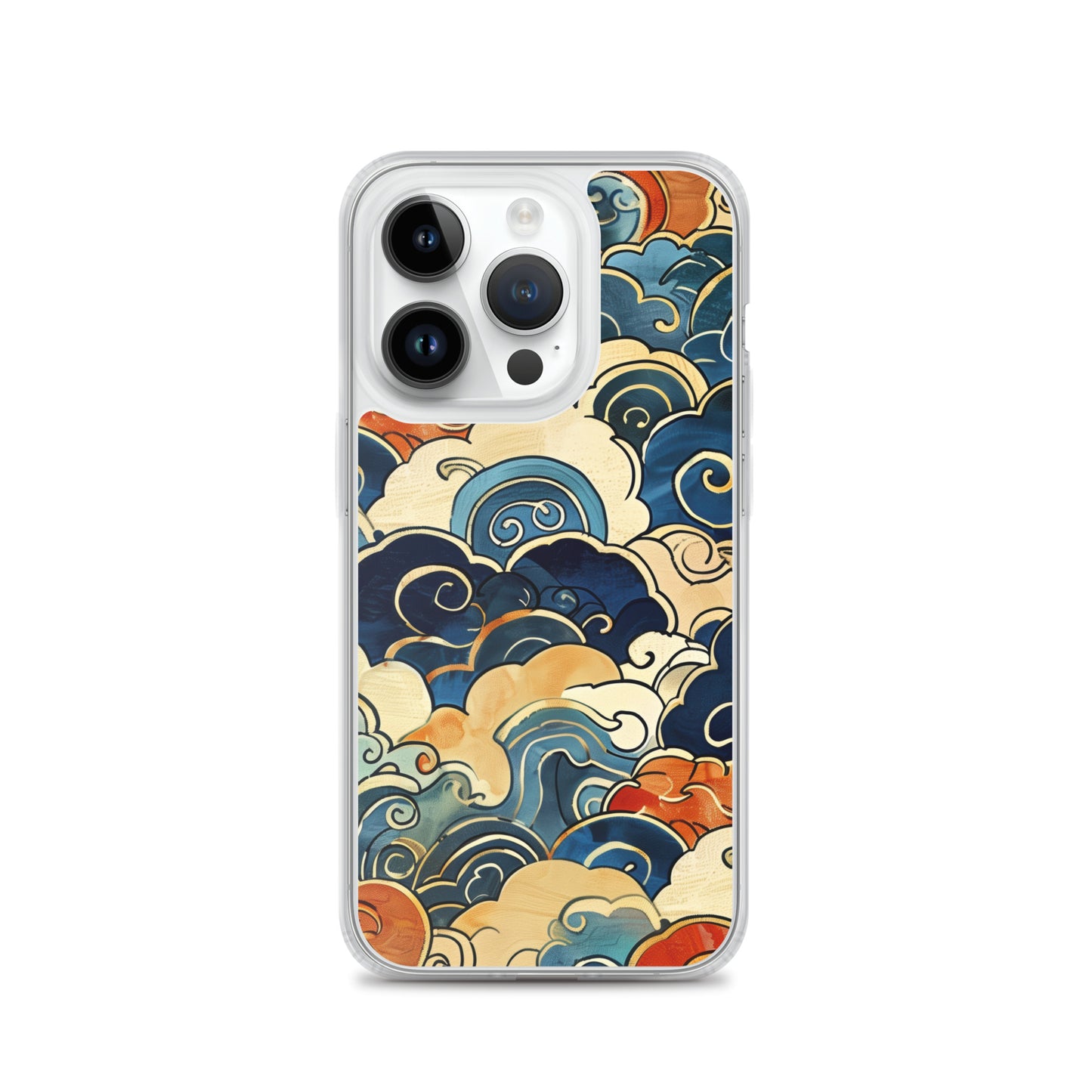 iPhone Case Stylized Clouds